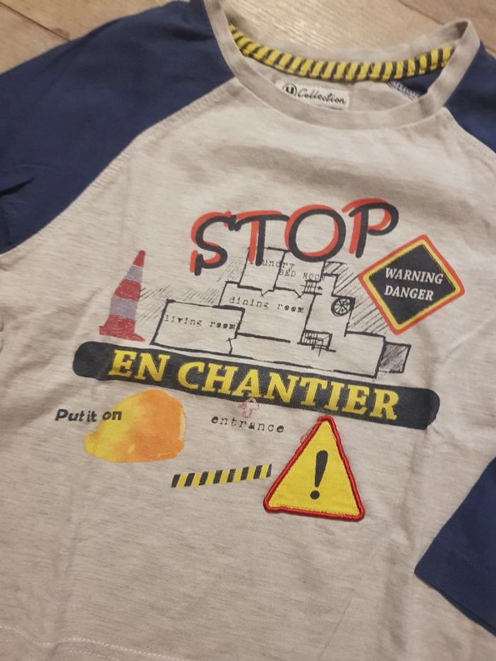 Tee-shirt chantier - photo numéro 2