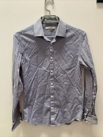 Chemise Bleue Repassage Facile Celio Club TS (37/38)