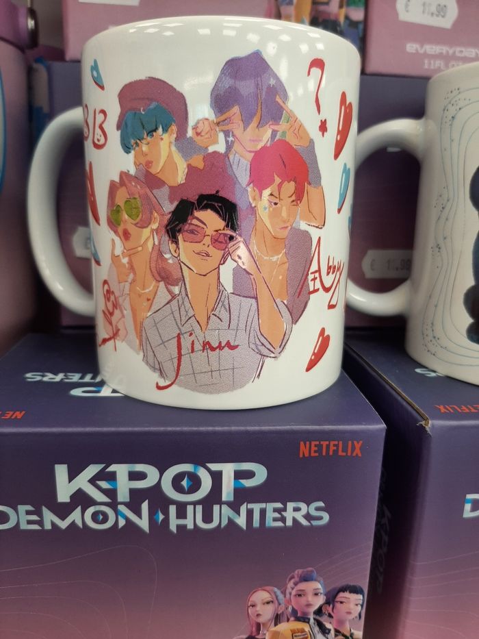 Mug k-pop demon hunters