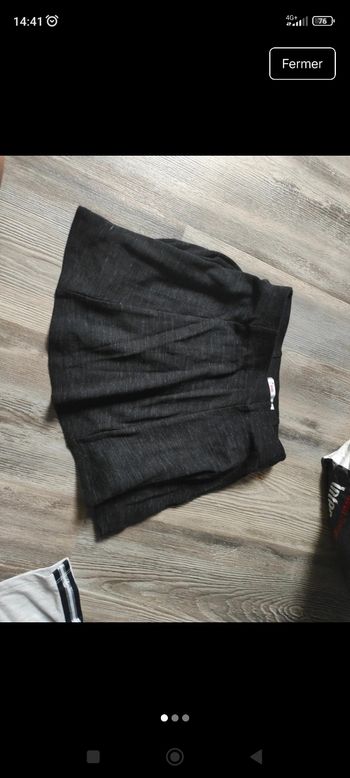 Jupe Gémo gris foncé 5 ans