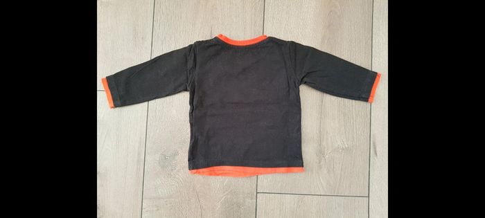 Lot de 4 tee-shirts manches longues garçon 6 mois - photo numéro 3