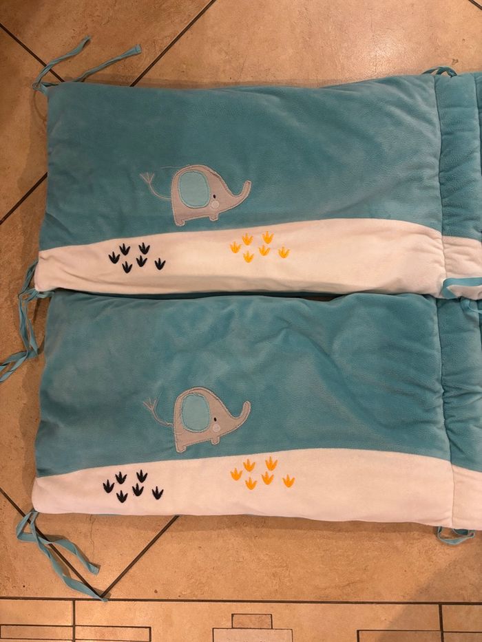 Tour de lit motifs jungle - photo numéro 2