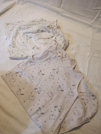 Lot drap housse et gigoteuse