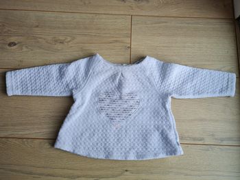 Sweat Blanc Obaibi 12 mois