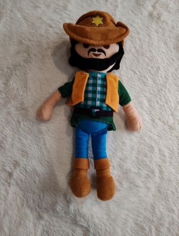 Peluche playmobil cowboy