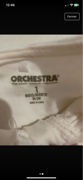 Pyjama bébé orchestra