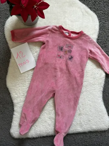 Pyjama ~ petit bateau ~ 12 mois