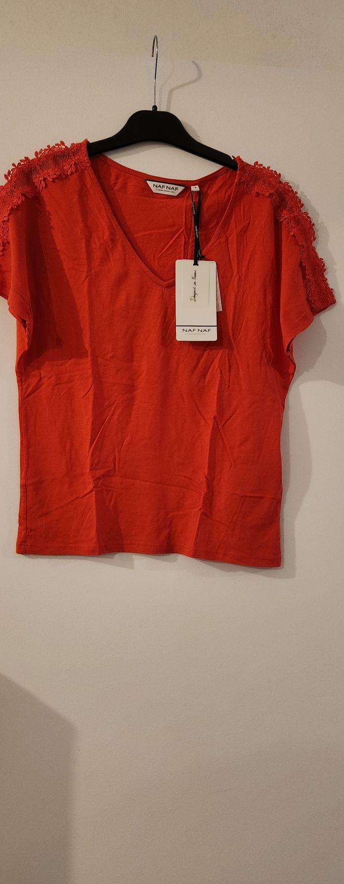 Ti-shirt femme Naf Naf taille S - photo numéro 2