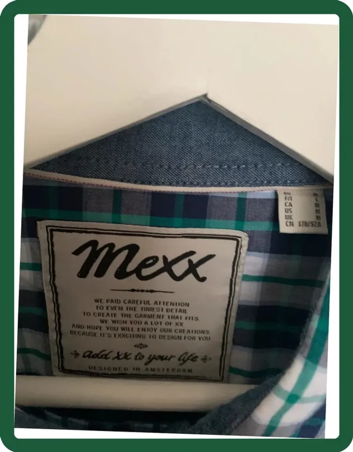 Lot de 3 chemises été  manches courtes à carreaux homme Mexx T/L - photo numéro 10