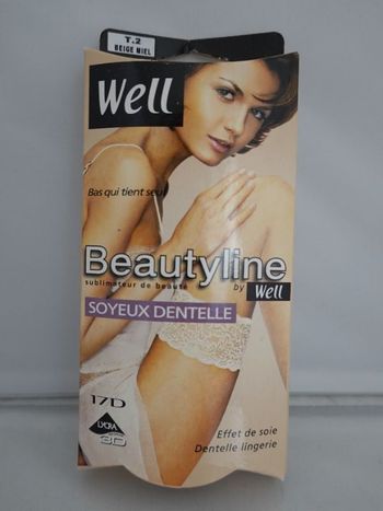Bas Well - Neuf – Autofixants - Beige miel - Taille : 2
