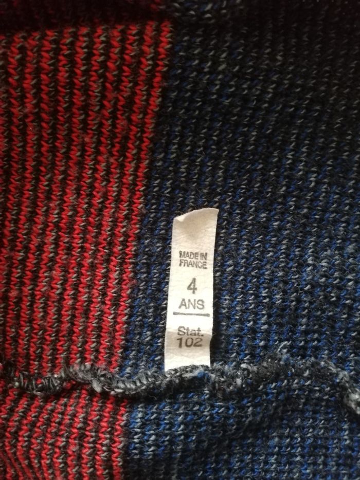 Pull Garçon, Tintin, 4 ans, en bon état - photo numéro 6