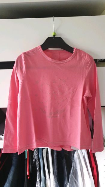 Tee-shirt ML Sergent Major 5 ans rose