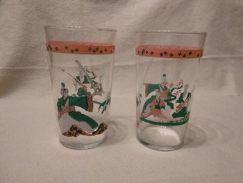 2 verres thème Japonais
