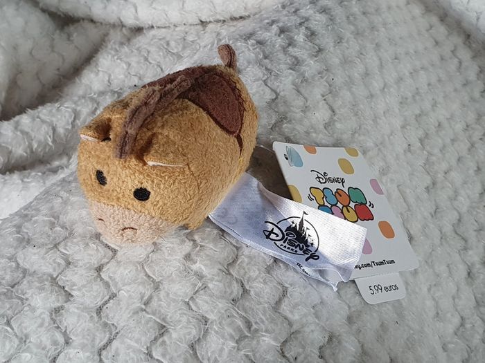 🐴 Peluche Tsum Tsum Pile-Poil Toy Story Disney DLP Cheval de Woody
