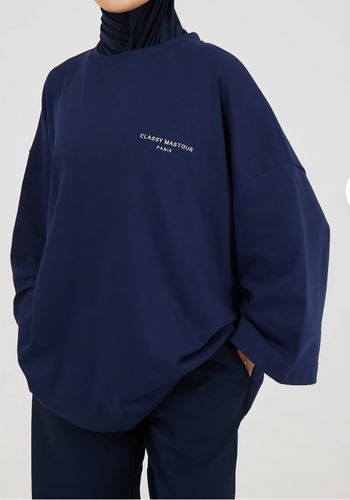 T-Shirt Pull Polo Sweat CLassy Mastour T 0 bleu