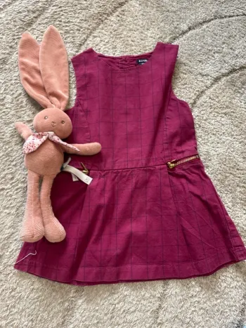 Robe carreaux 18 mois