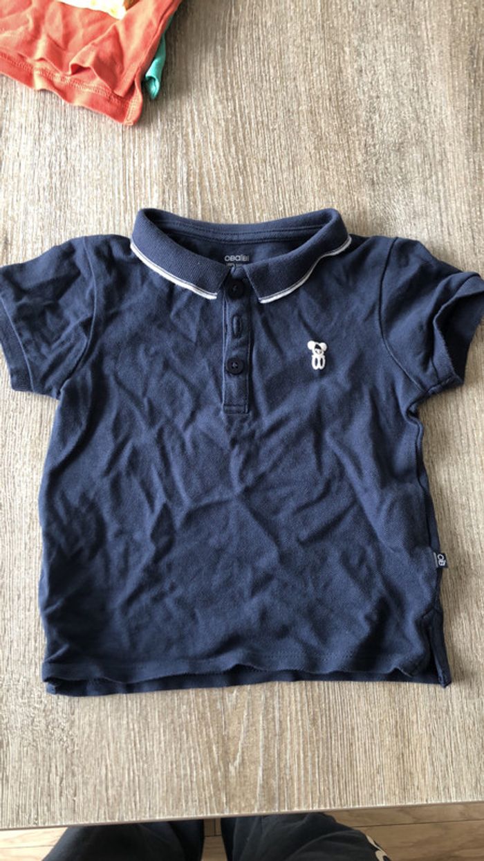 Polo bleu marine