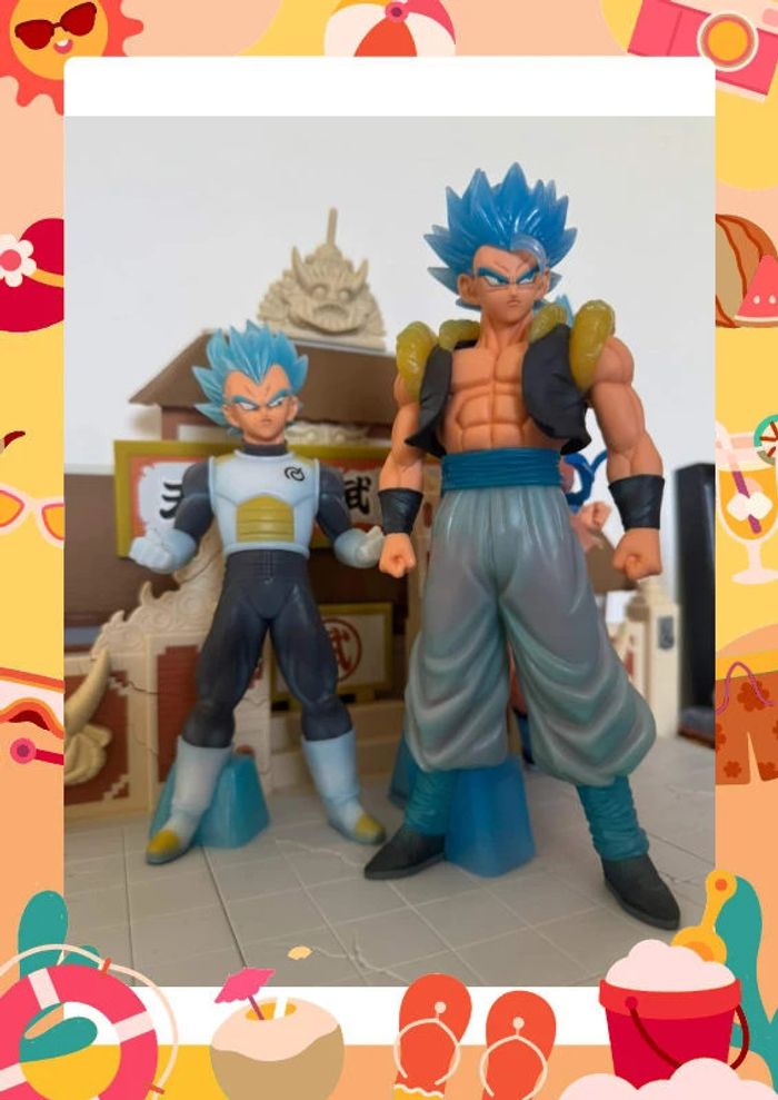 Lot 3 figurines clear rise goku, végéta et Gogeta. - photo numéro 5