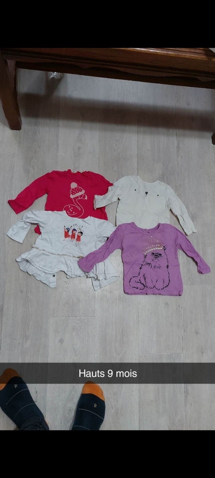 Lot haut 9mois