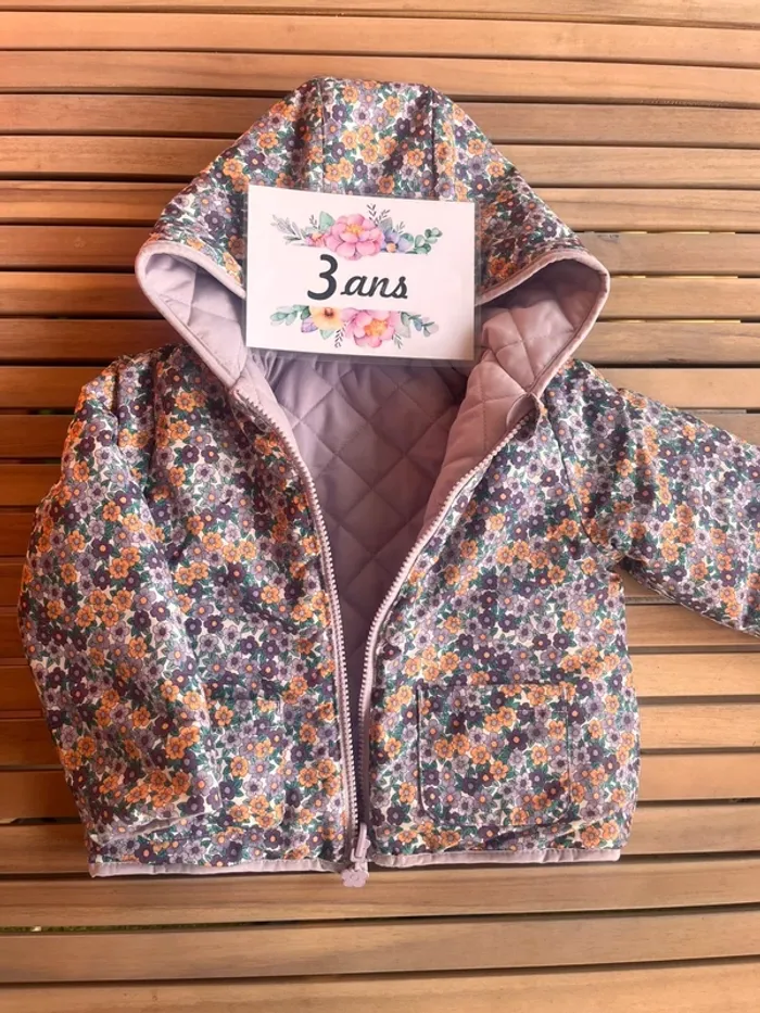 Manteau réversible sergent major 3 ans