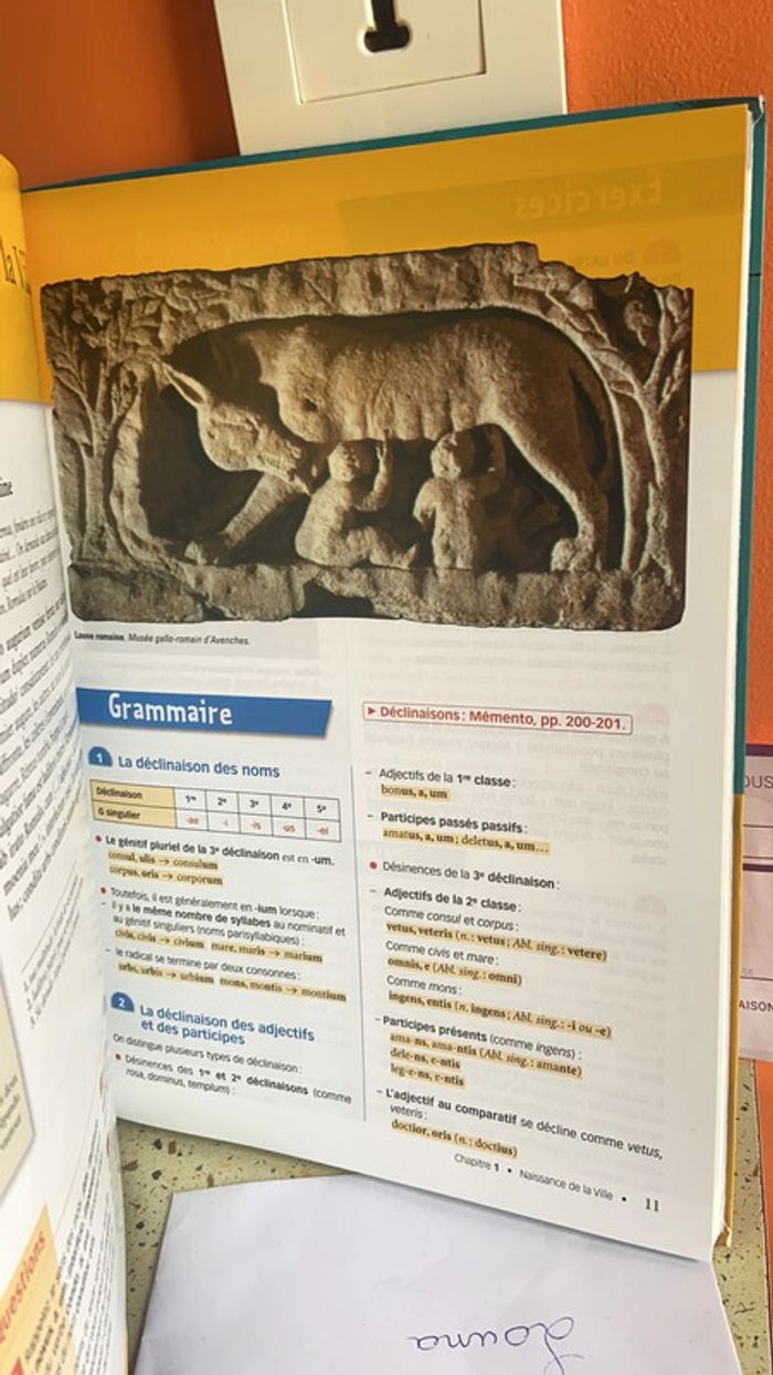 Manuel latin 3ème - photo numéro 3