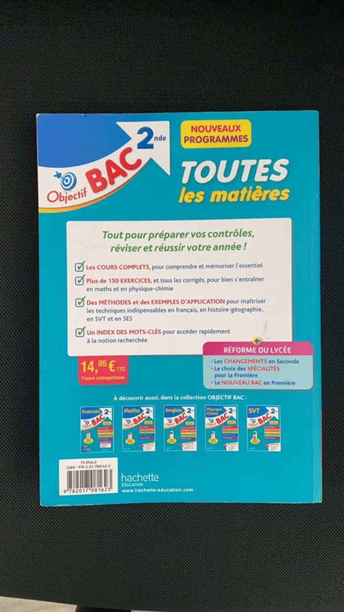 Livre Objectif Bac 2nd - photo numéro 2