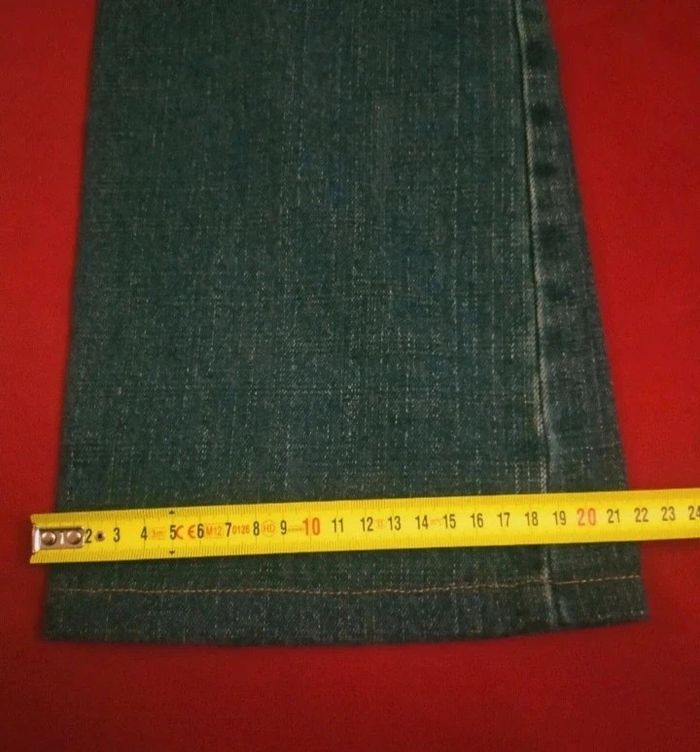 Jean vintage pattes d'éléphant taille 34 - photo numéro 12