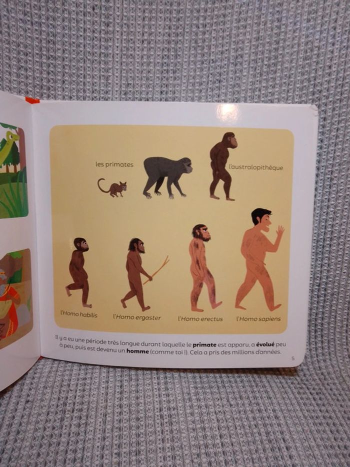 Les hommes Préhistoriques - Ma baby encyclopédie Larousse - photo numéro 3