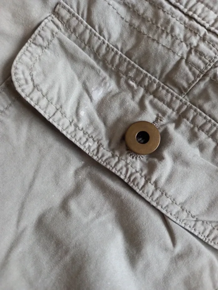 Cargo beige vert kiabi taille 42 - photo numéro 4