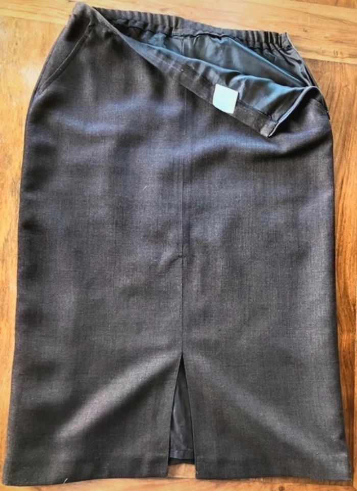Jupe grise chic 42n - photo numéro 3