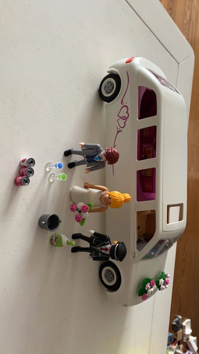 Limousine et ses mariés playmobil
