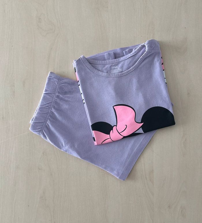 Lot de 2 pyjamas short Minnie 24 mois - photo numéro 6