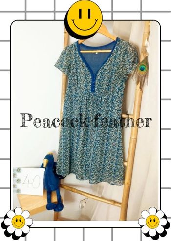 Robe bleue 40 ici et maintenant