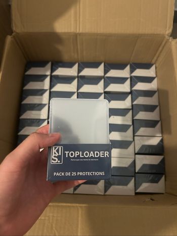 Lot 80 Packs Toploaders Premium Ultra Transparent KIS