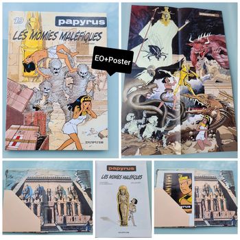 BD Papyrus, Les Momies Maléfiques, EO cotée avec poster (17)