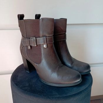 Bottines marron chocolat