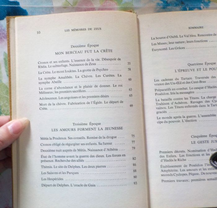LES MEMOIRES DE ZEUS T1&2 en un volume de Maurice DRUON Ed. Plon 1967 - photo numéro 9