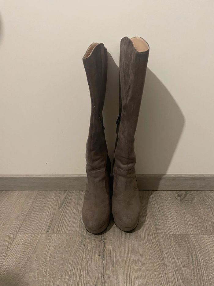 bottes haute gris primadonna pointure 37 - photo numéro 5