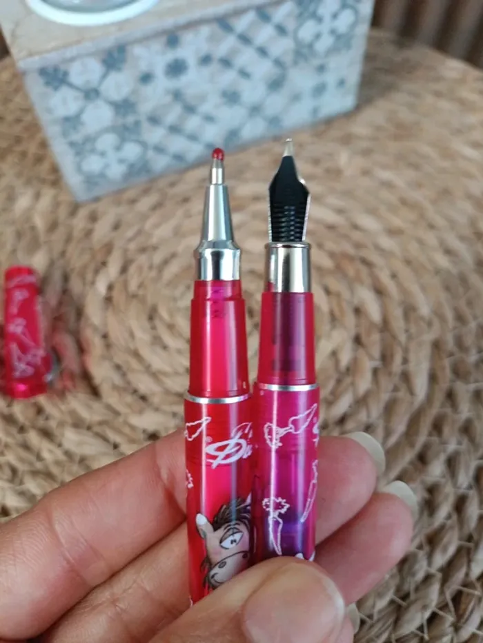 Lot stylo-plume/stylo bille samantha - photo numéro 3