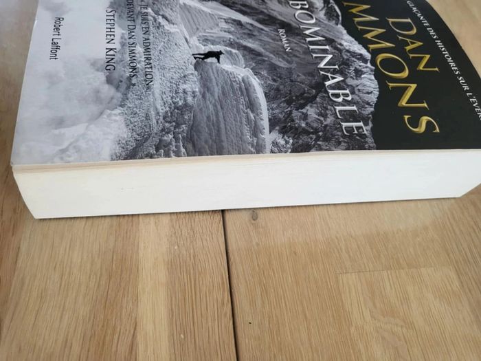 Livre broché de Dan Simmons l'abominable - photo numéro 3