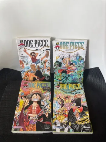 Lot 4 tomes manga One Piece 1-98-100-102 Glenat FR Eiichiro Oda