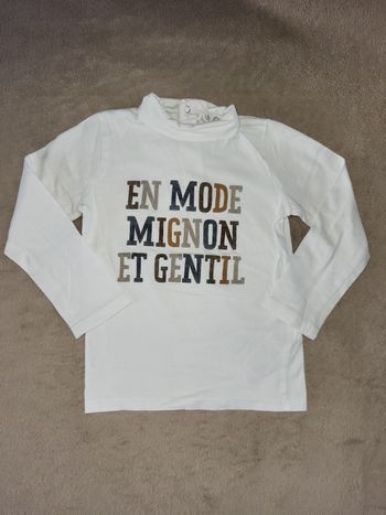 Sous pull garçon 3 ans