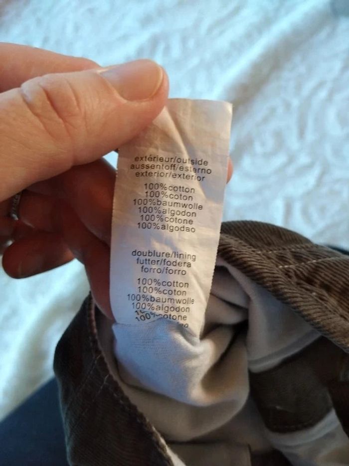 Salopette doublée velours Garçon 1 mois Hérisson Globe trotteur 100% coton - photo numéro 9