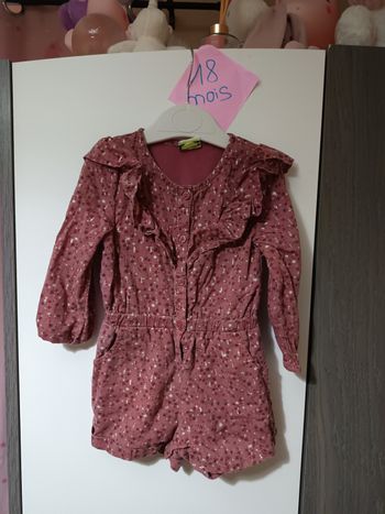 Combishort prune 18 mois 