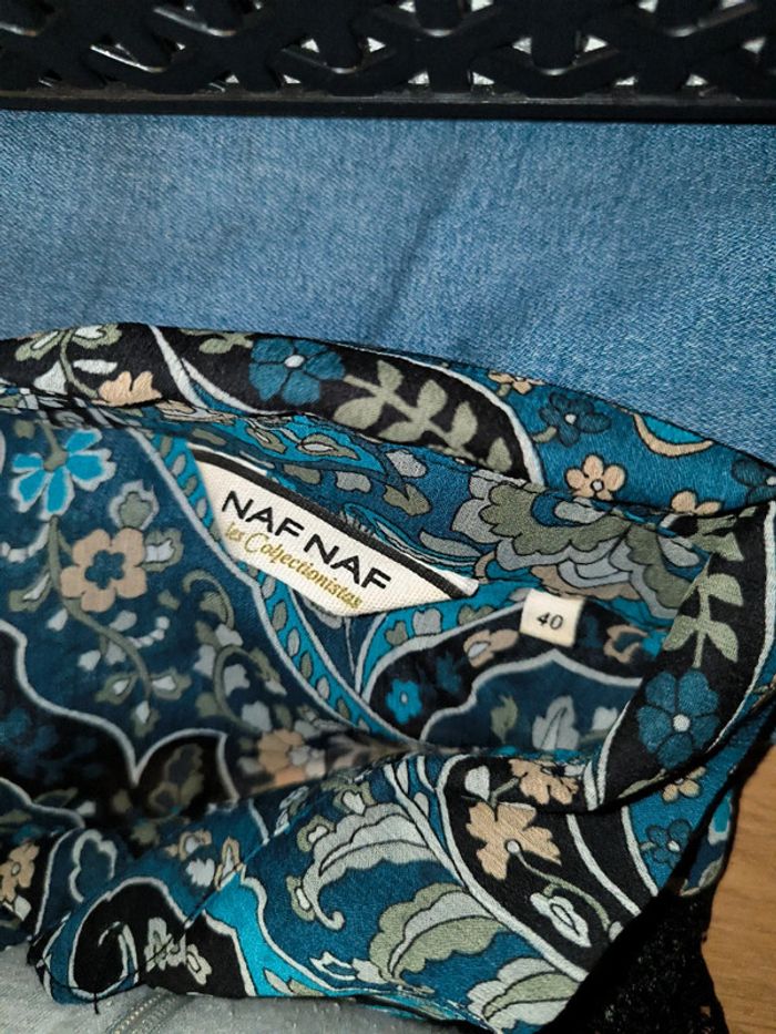 Chemisier transparent Naf Naf taille 40 - photo numéro 5