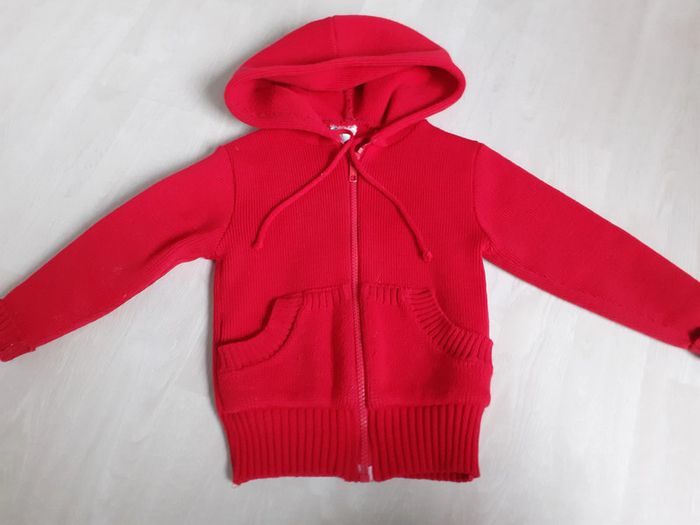 Gilet capuche 2 ans