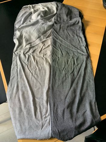 Écharpe grise et noir Homme