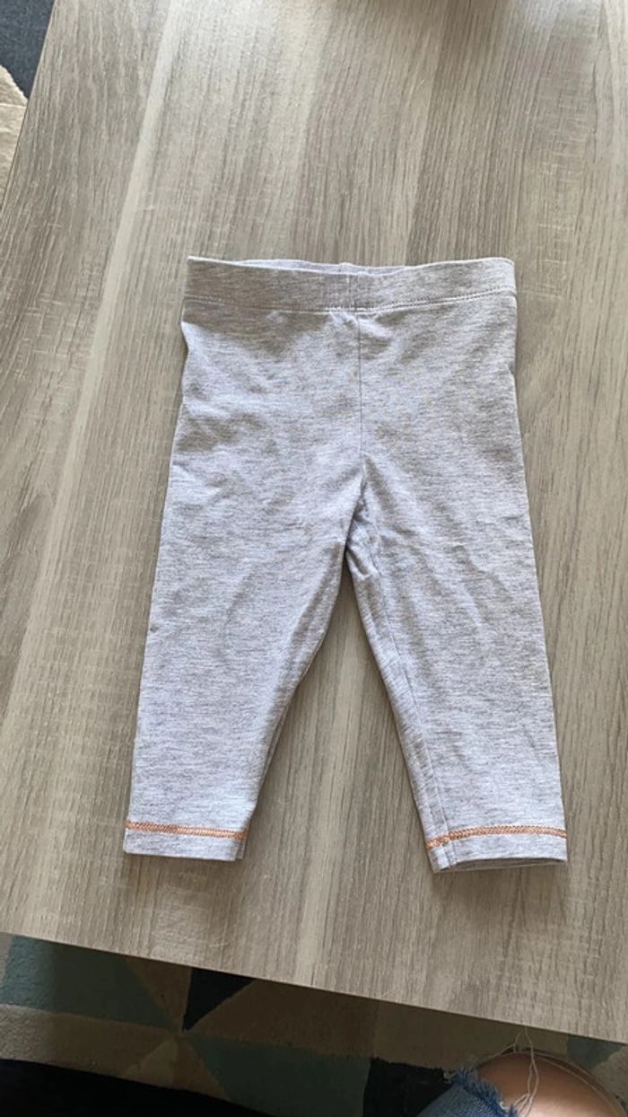Legging gris orchestra 9 mois
