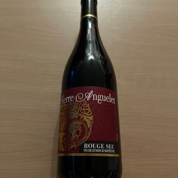 1  bouteille rouge sec neuf
