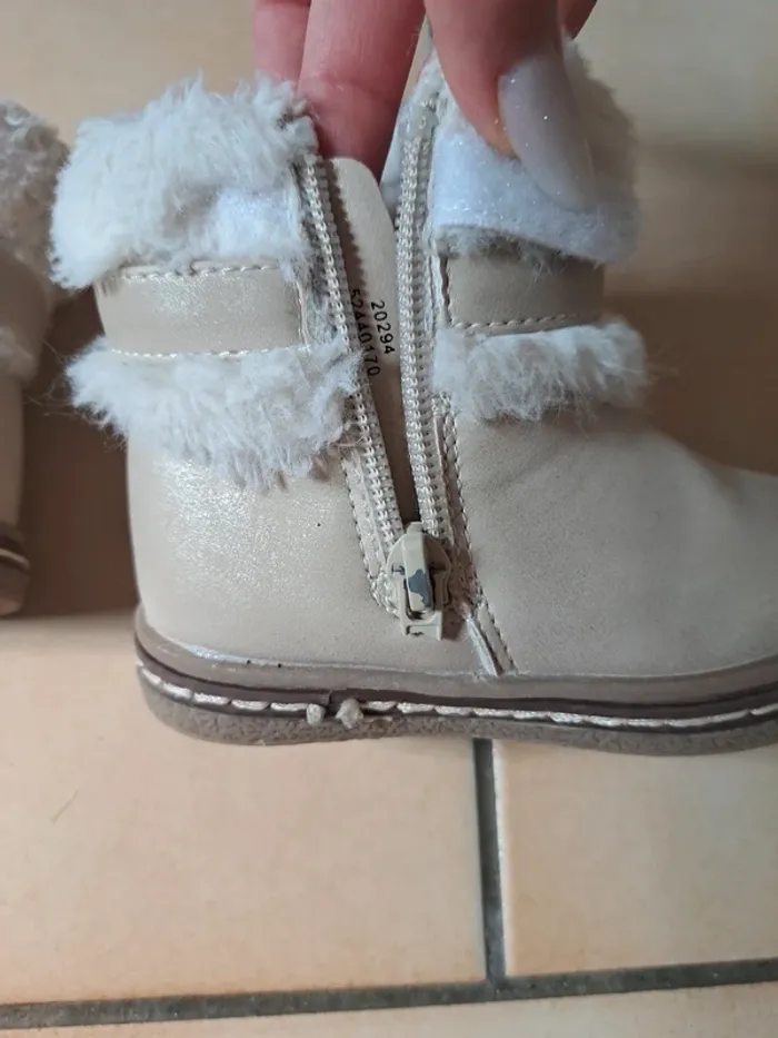 Bottines beige 21 - photo numéro 11